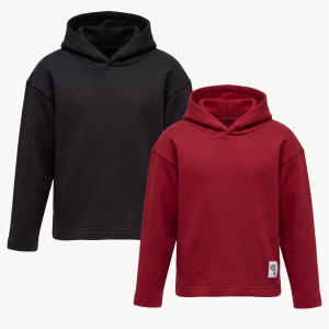Kids (2-7y) fleece hoody pullover