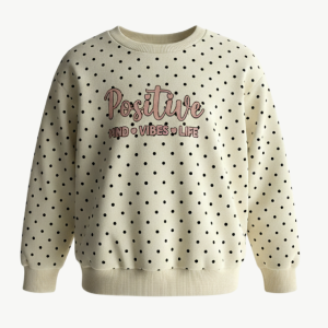 Girls (2-7y) pullover spotty AOP