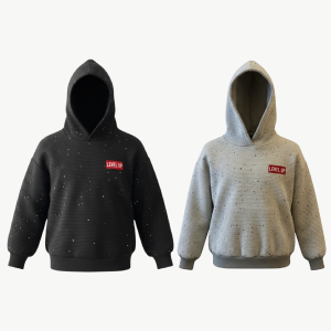 Boys (7-12y) printed fleece hoody