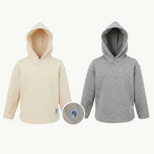Kids (2-7y) fleece hoody pullover