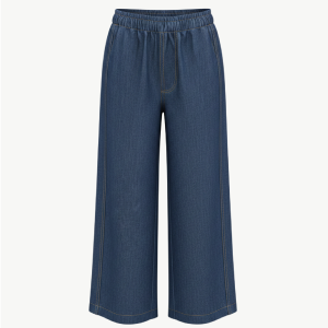 Girls (7-12y) barrel leg denim pant