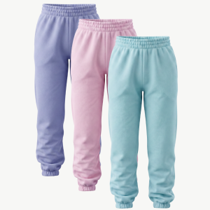 Girls (2-7y) Soft & Comfy brushed fleece track pants